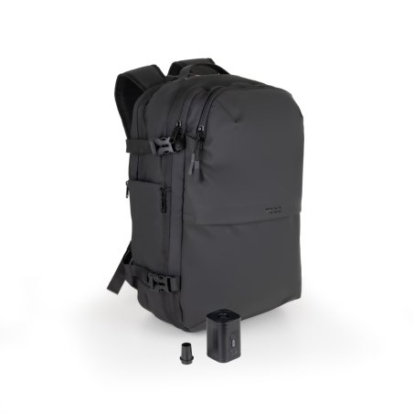 TooQ Sac À Dos De Voyage Avec Système De Compression Sous Vide Avec Pompe À Air