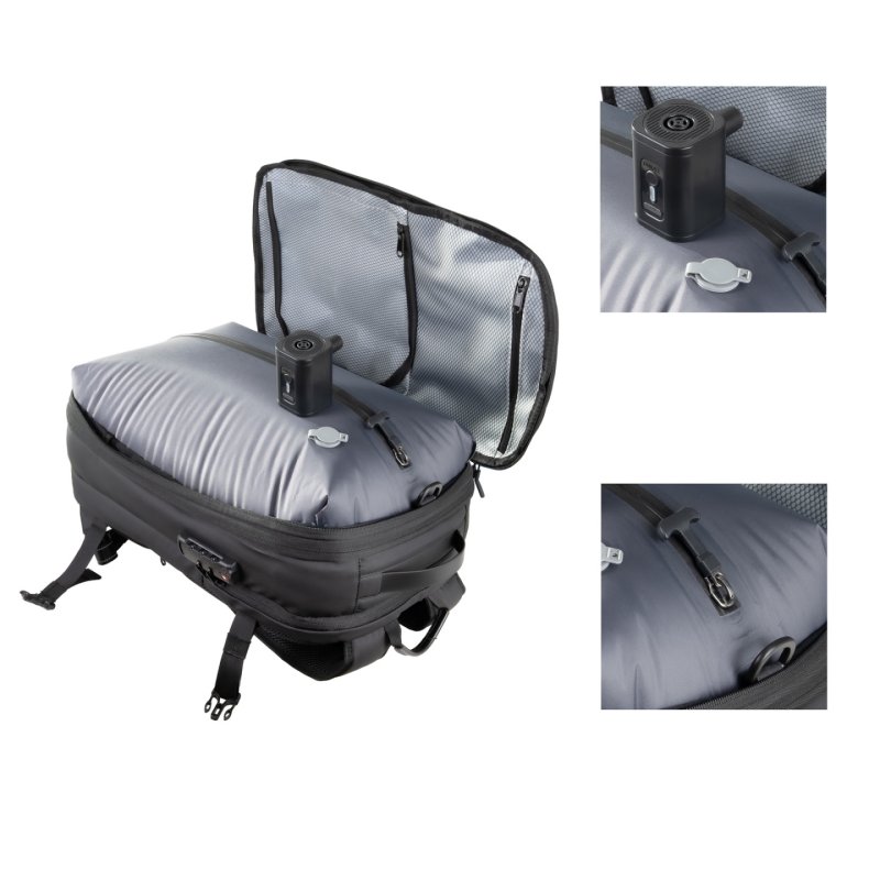 Sac à Dos Ordinateur Portable et de Voyage Tooq 17"max (Noir)