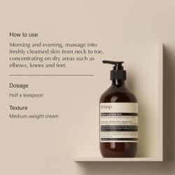 Aesop Geranium Leaf Duet Body Cleanser And Body Balm Aromatic Pairing For Cleansed And Supple Skin 169oz 165oz