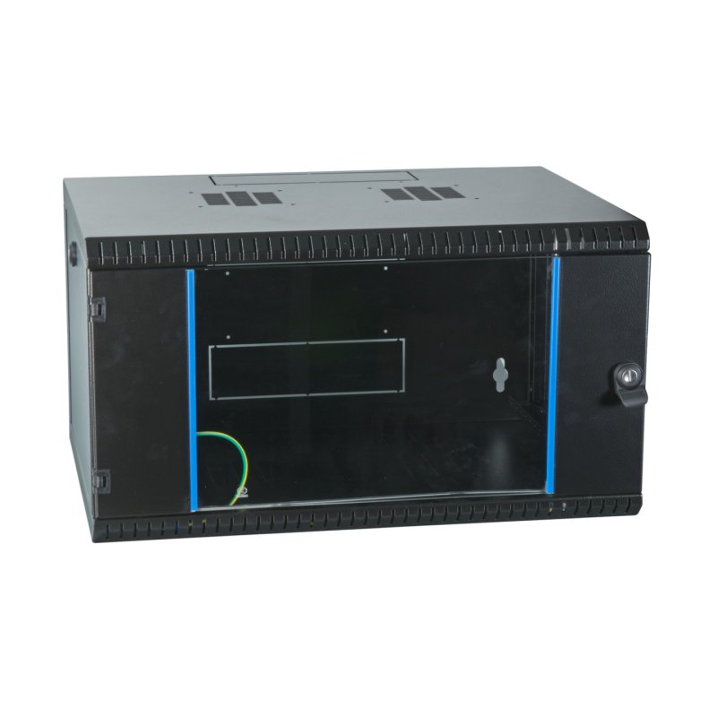 EFB Elektronik 691706VTS.45 étagère 6U Rack monté sur le mur Noir