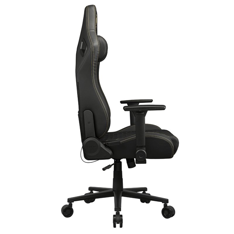 COUGAR CGR-DFL-GLB PC gaming chair Upholstered padded seat Black, Gold