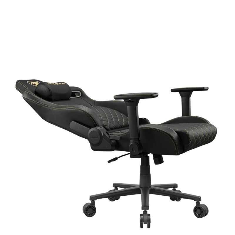 COUGAR CGR-DFL-GLB PC gaming chair Upholstered padded seat Black, Gold