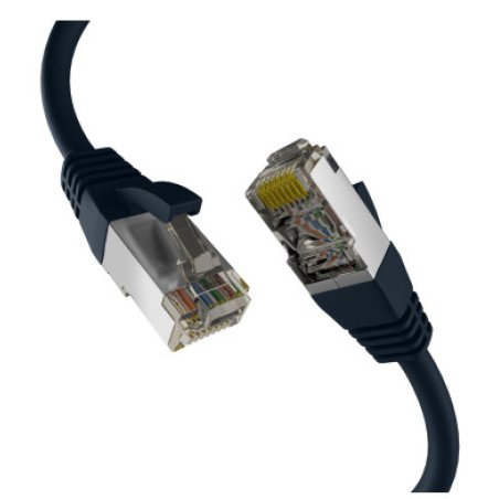 M-Cab EC020200303 networking cable Black 2 m Cat8.1 S/FTP (S-STP)