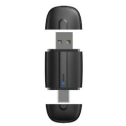 ADAPTATEUR SANS FIL CARPLAY / ANDROID AUTO USB-C USB-A