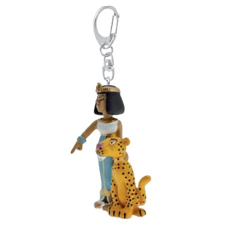 PORTE-CLES CLEOPATRE ET SA PANTHERE