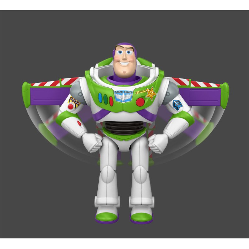 Disney Pixar Disney and Pixar Toy Story 5 Large Scale Launch Ready Buzz Lightyear Figure, 10 Inch Articulated