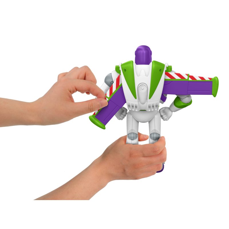 Disney Pixar Disney and Pixar Toy Story 5 Large Scale Launch Ready Buzz Lightyear Figure, 10 Inch Articulated