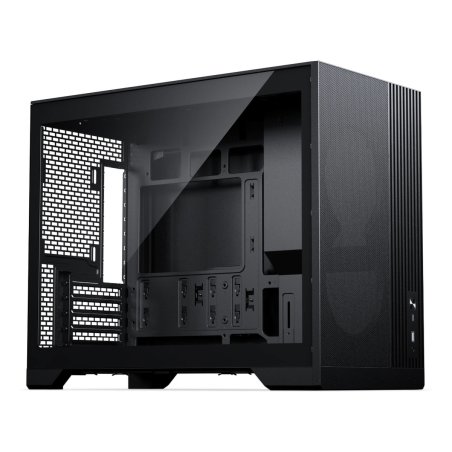 PHANTKES XT M3 PC-Gehäuse, Mini-Gehäuse, mATX, Tempered Glass - schwarz