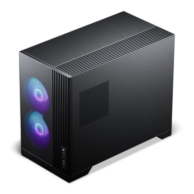 PHANTEKS XT M3 PC-Gehäuse, Mini-Gehäuse, mATX, RGB, Tempered Glass - inklusive 3x 120-mm-Lüfter, schwarz