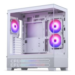 Boitier Moyen Tour E-ATX Phanteks XT View Matrix RGB avec panneaux vitrés (Blanc)