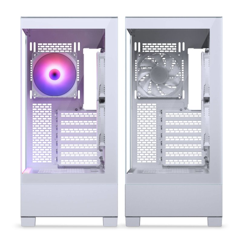 Boitier Moyen Tour E-ATX Phanteks XT View Matrix RGB avec panneaux vitrés (Blanc)