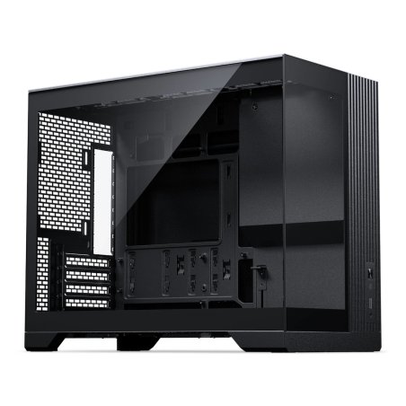 PHANTEKS XT V3 PC-Gehäuse, Mini-Gehäuse, mATX, Tempered Glass - inklusive 3x 120-mm-Lüfter,schwarz