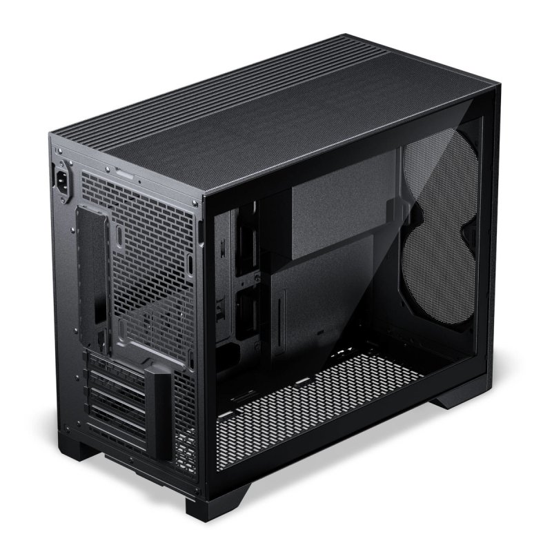 PHANTEKS XT V3 PC-Gehäuse, Mini-Gehäuse, mATX, Tempered Glass - inklusive 3x 120-mm-Lüfter,schwarz