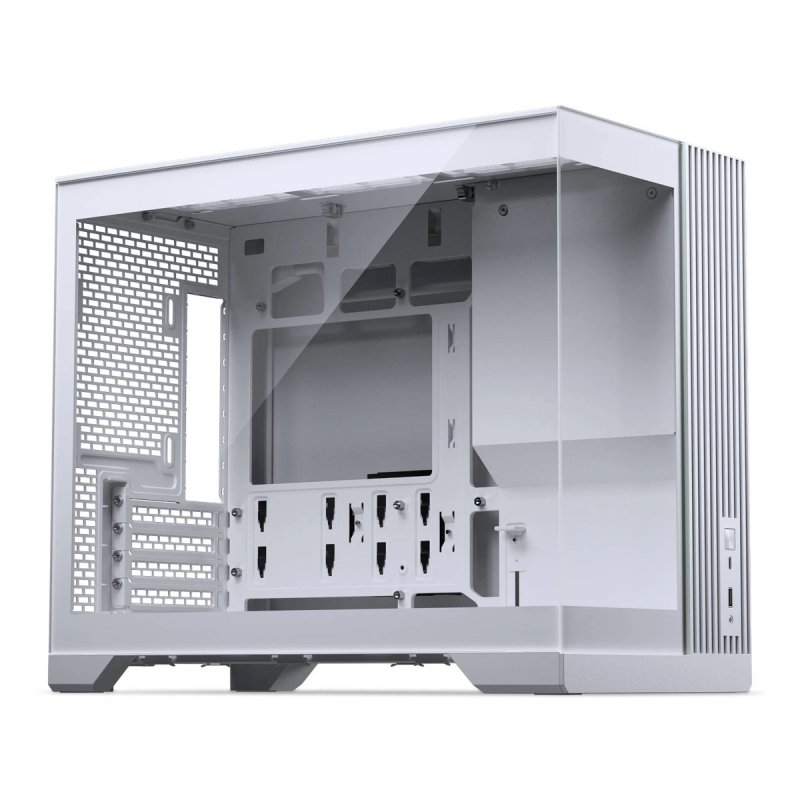 PHANTEKS XT V3 PC-Gehäuse, Mini-Gehäuse, mATX, Tempered Glass - inklusive 3x 120-mm-Lüfter, weiß