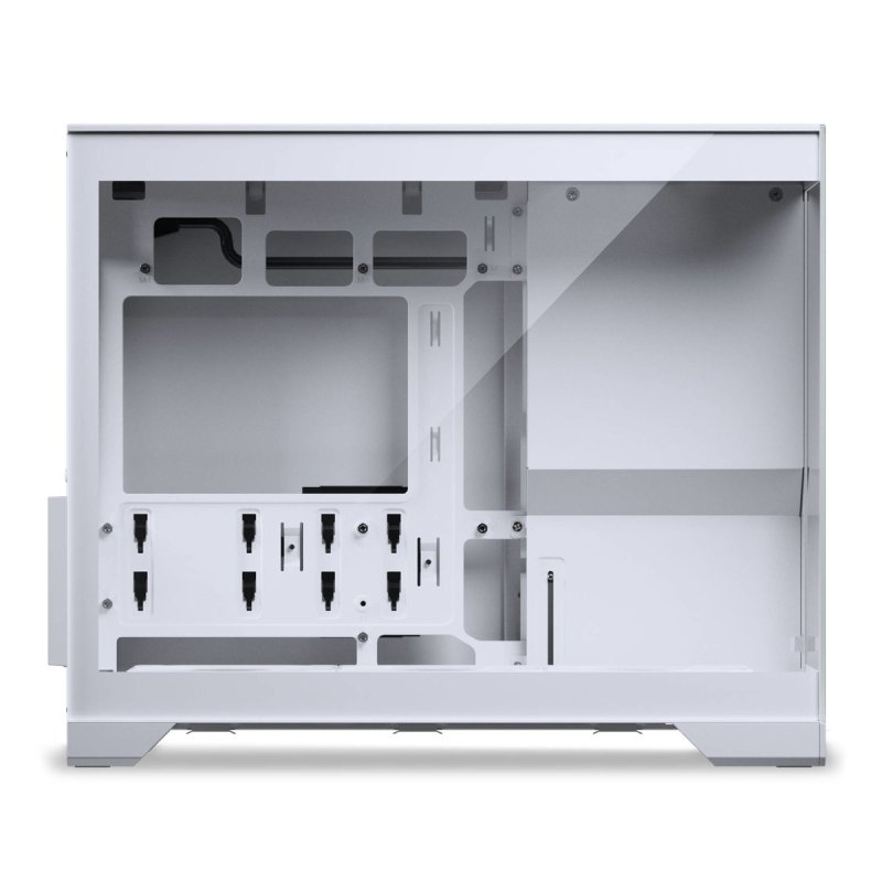 PHANTEKS XT V3 PC-Gehäuse, Mini-Gehäuse, mATX, Tempered Glass - inklusive 3x 120-mm-Lüfter, weiß