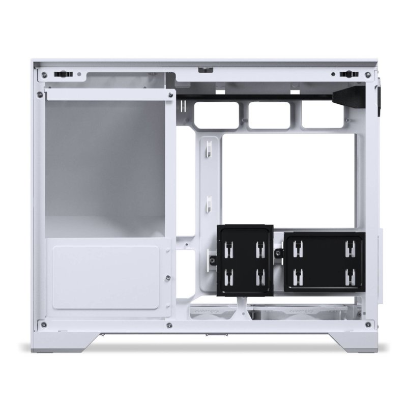PHANTEKS XT V3 PC-Gehäuse, Mini-Gehäuse, mATX, Tempered Glass - inklusive 3x 120-mm-Lüfter, weiß
