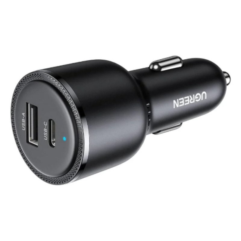 Ugreen 35023 mobile device charger Universal Black Cigar lighter Fast charging Auto