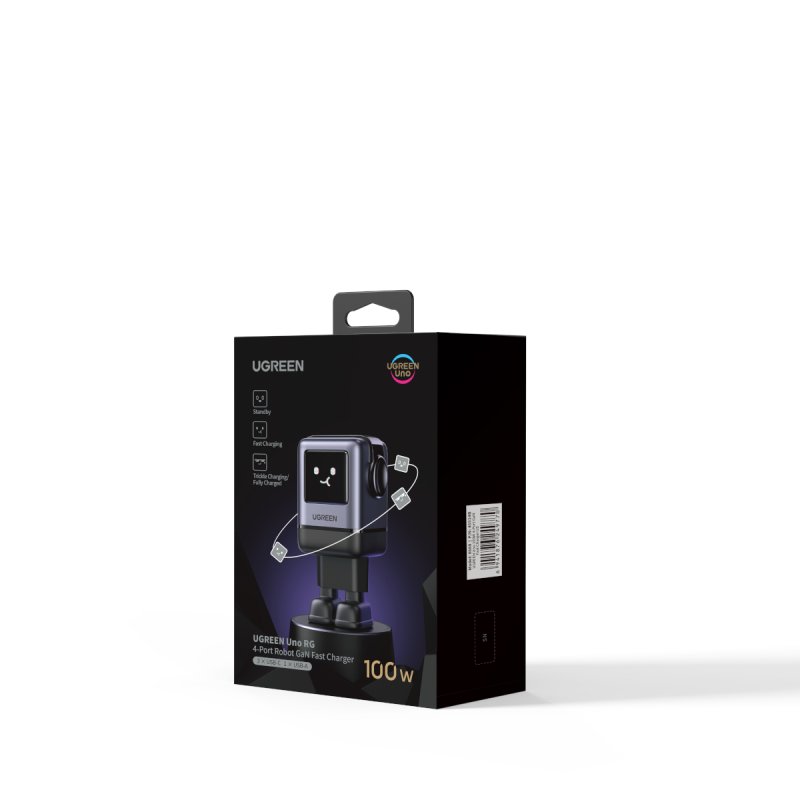 CARGADOR UGREEN USB-A 3*USB-C 100W GAN FAST