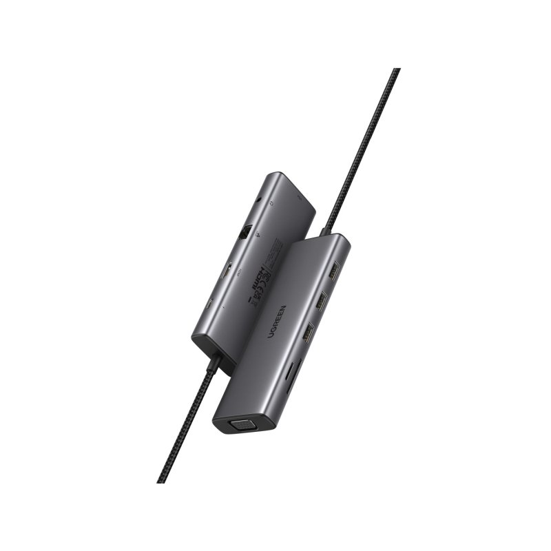 UGREEN CM498 10-in-1 USB-C Hub 1x HDMI 1x Ethernet 1x USB-C PD