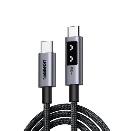 Ugreen 35501 câble USB 1 m USB C Noir
