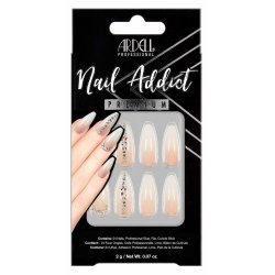 Ardell Nail Addict Premium Finger nails Nude Monochromatic 24 pc(s)
