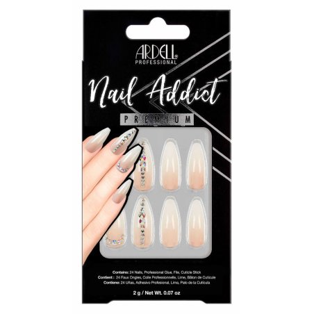 Ardell Nail Addict Premium Finger nails Nude Monochromatic 24 pc(s)