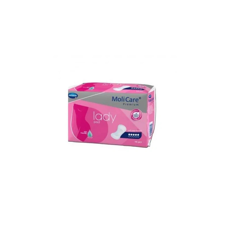 Hartmann Hartmann Premium Lady 5 Drops Female Pads 14 Units Molicare
