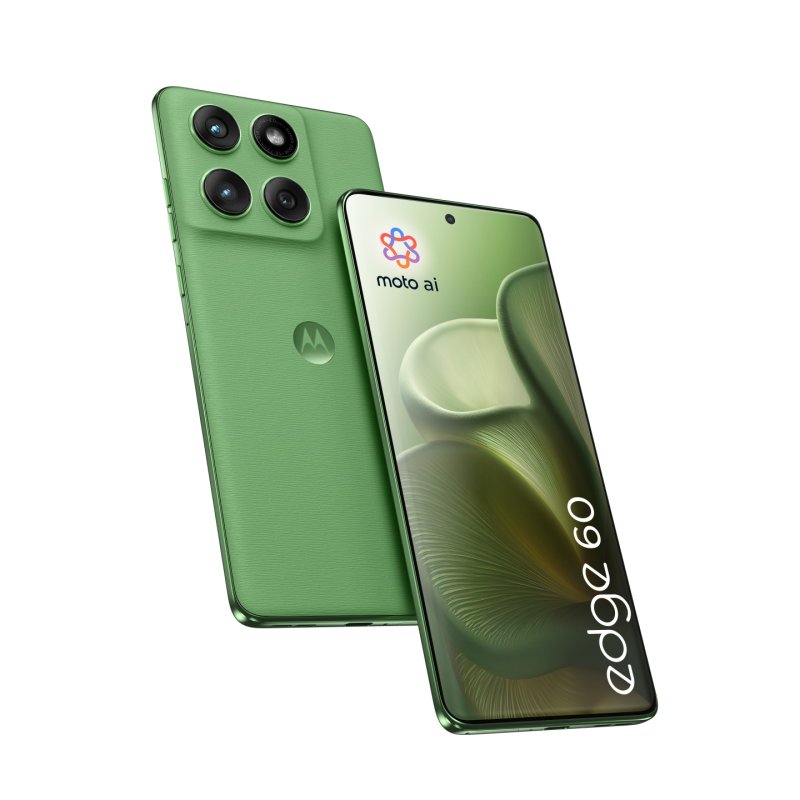 Motorola edge 60 16,9 cm (6.67") Double SIM Android 15 5G USB Type-C 12 Go 512 Go 5200 mAh Vert