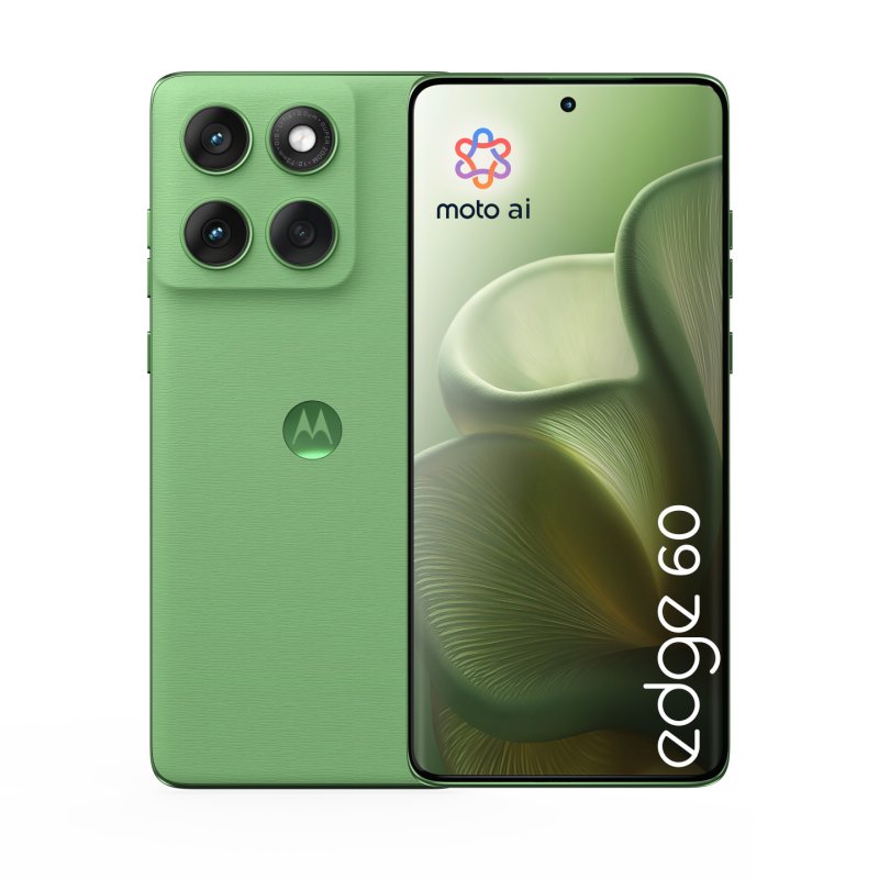 Motorola edge 60 16,9 cm (6.67") Double SIM Android 15 5G USB Type-C 12 Go 512 Go 5200 mAh Vert