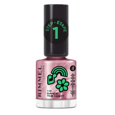 Rimmel Super Gel Nail Polish Long Lasting Step1 12ml Dance The Night 113