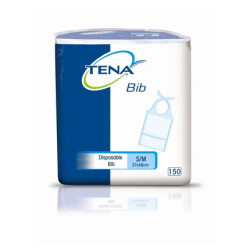 Tena Tena Bibs Disposable Bibs 37x48 Cm Pack Of 150