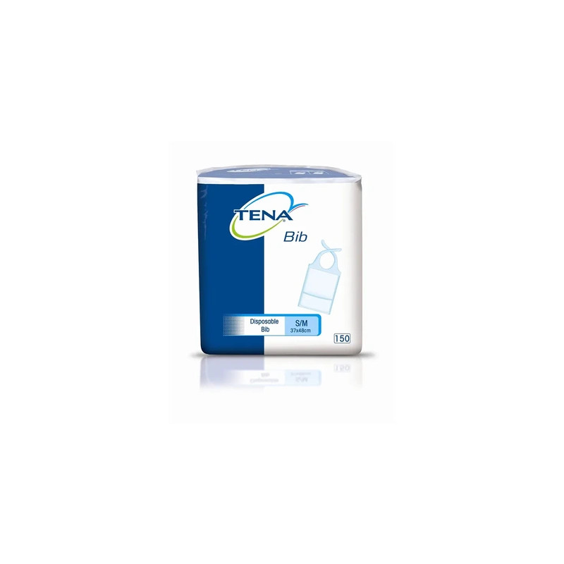 Tena Tena Bibs Disposable Bibs 37x48 Cm Pack Of 150