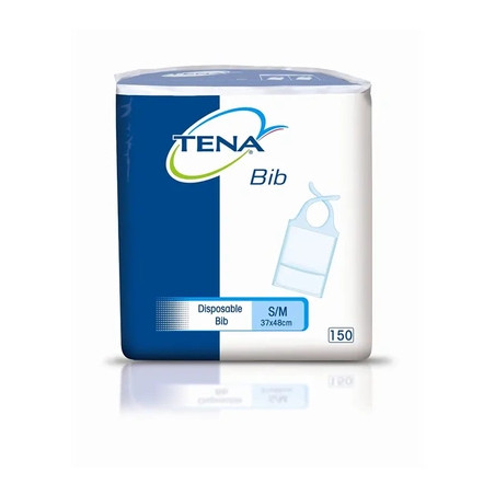 Tena Tena Bibs Disposable Bibs 37x48 Cm Pack Of 150