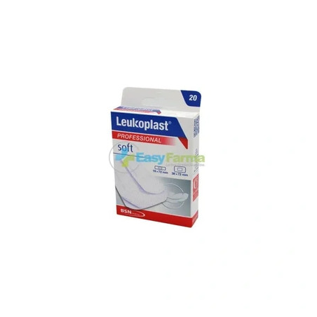 Bsn Medical Leukoplast Professional Soft Plasters 20 Pieces 19 X 72 Mm 38 X 72 Mm