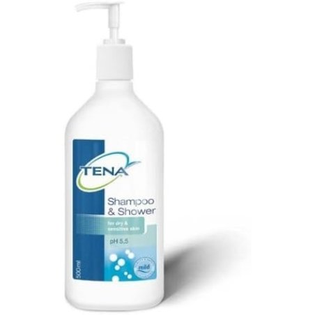 TENA Shampoo and Shower Gel 500ml