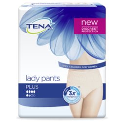 Tena Tena Lady Pants Plus Size Large 8u