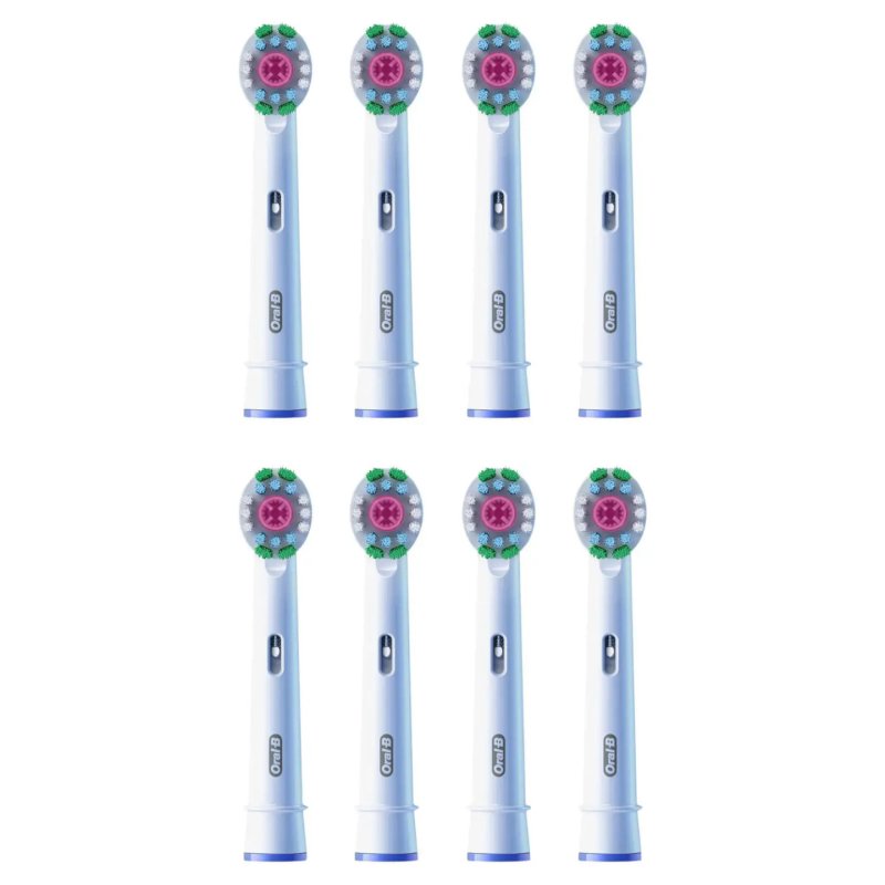 Oral-B 3D White 8 pièce(s) Blanc