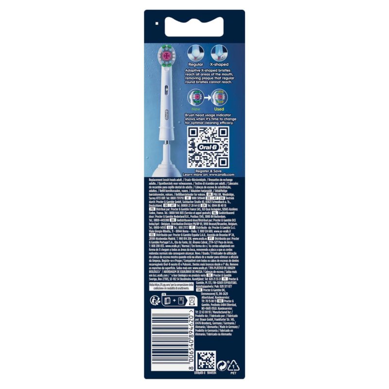 Oral-B 3D White 8 pc(s)