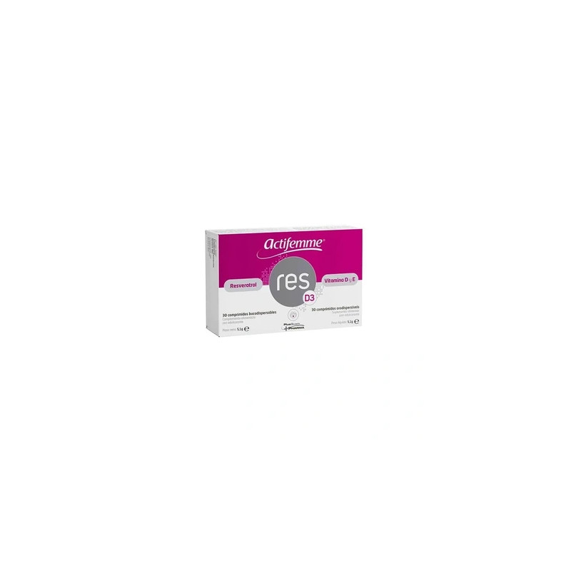 Actifemme Actifemme Resveratrol Resd3 Vitamin D 30 Tablets