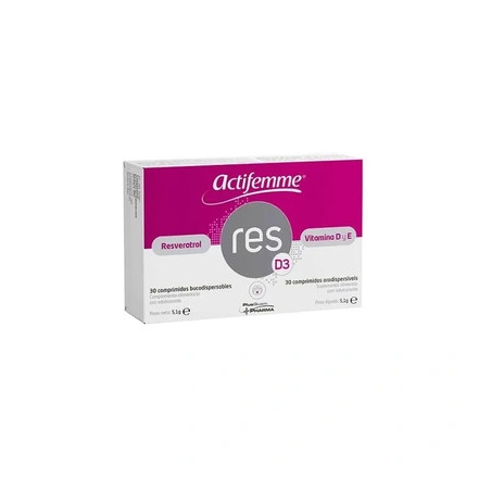Actifemme Actifemme Resveratrol Resd3 Vitamin D 30 Tablets