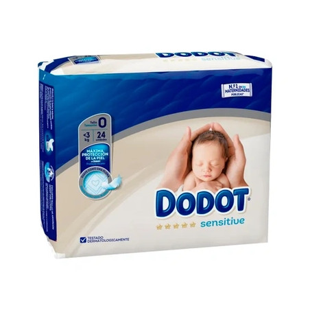 Dodot Dodot Sensitive Diapers Size 025 Kg 24 Units