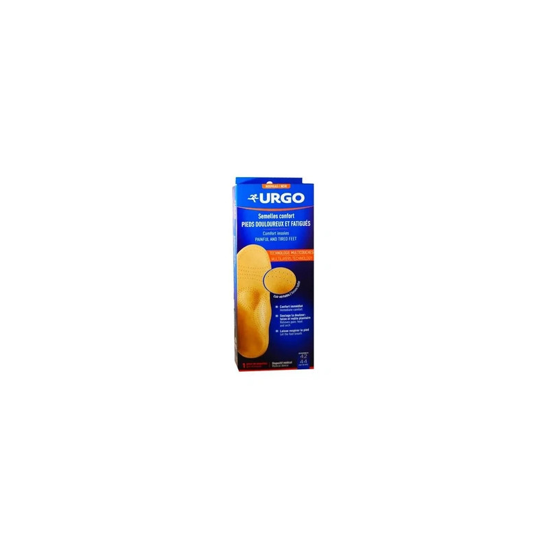 Urgo Urgo Comfort Insoles Size 4244