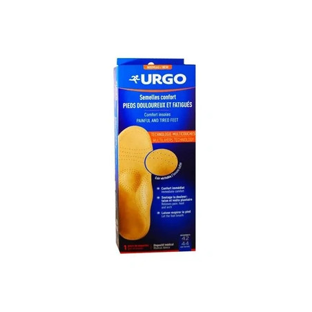 Urgo Urgo Comfort Insoles Size 4244