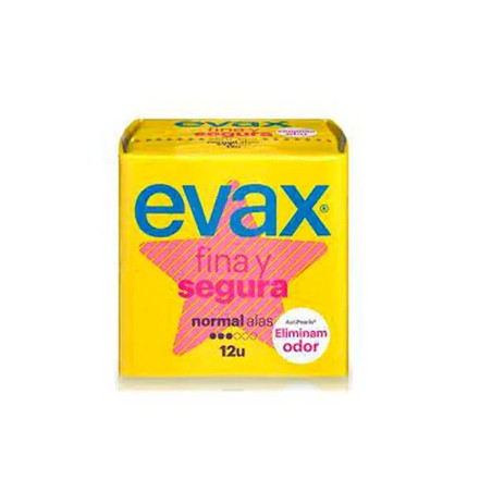 Evax Evax Thin Safe Pads Wings Normal 12 Units