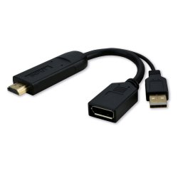 HDMI MALE TO DISPLAYPORT FEMALE ADAPTER