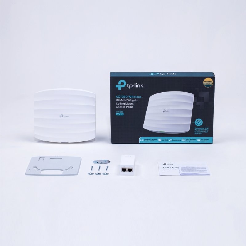 AC1200 WIRELESS DUAL BAND GIGAB CEILING MOUNT ACCESS POINT
