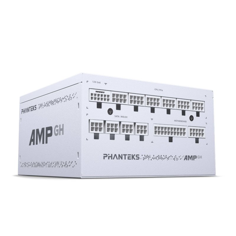 PHANTEKS AMP GH 1200W 80 PLUS Platinum Netzteil, PCIe 5.1, ATX 3.1 - 1.200 Watt, weiß