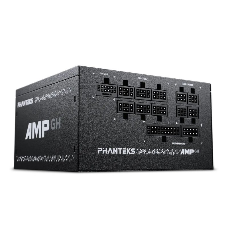 Phanteks AMP GH V2 1000W 80 PLUS Platinum Netzteil, PCIe 5.1, ATX 3.1 - 1000 Watt, schwarz