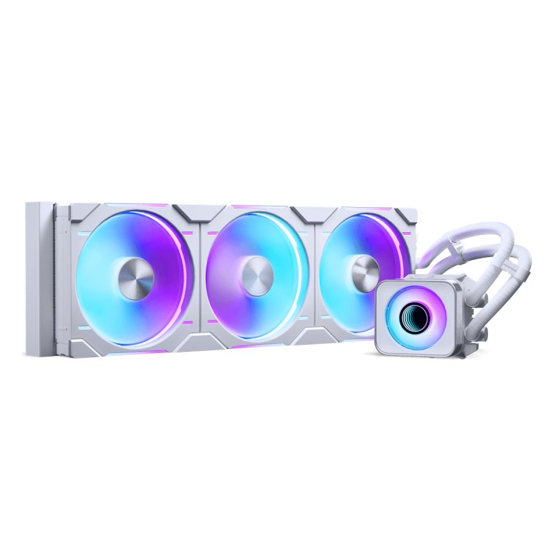 PHANTEKS Glacier One 420D30 X2 DRGB AiO Wasserkühlung - 420mm, weiß