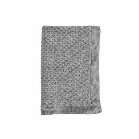 Ooh Noo - Bubbles Baby Blanket - Grey - 75x95 cm